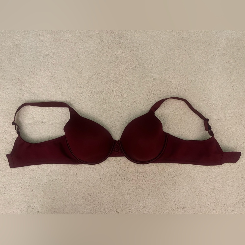 Burgundy Vanity Fair Bra